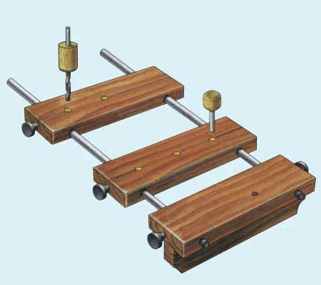 Shelf Pin Jig Downloadable Plan