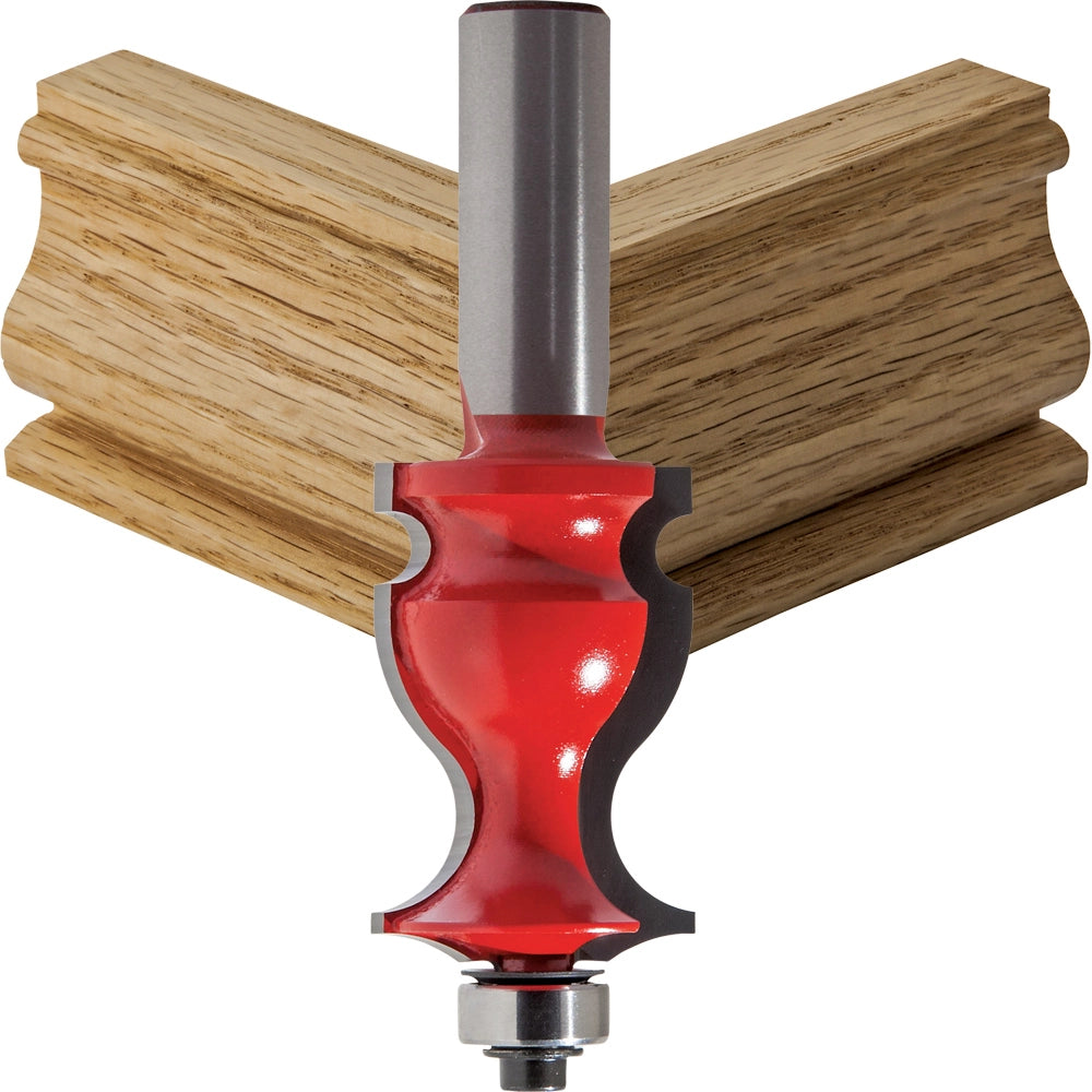 Freud® 99-015 Face Molding Router Bit - 1-1/16" Dia x 1-5/8" H x 1/2" Shank