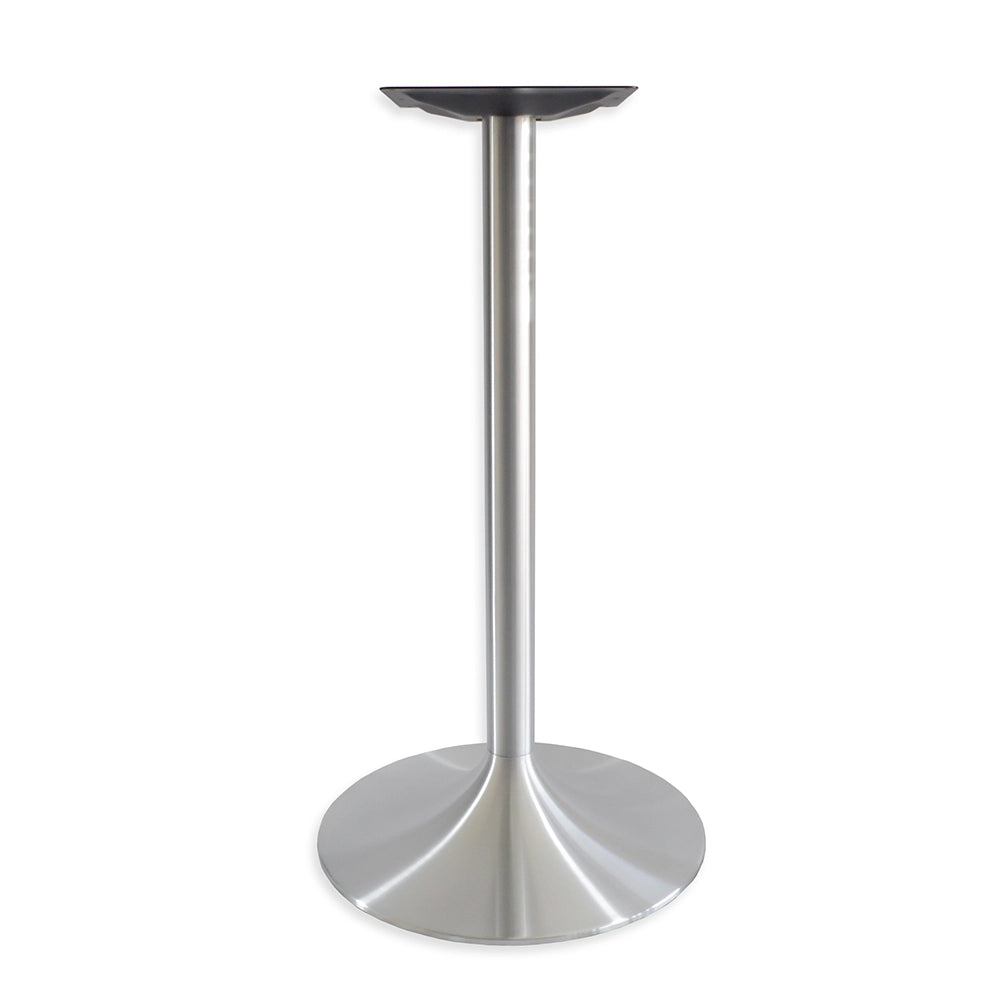 Trumpet 20'' Dia. Aluminum Table Base, Table Height