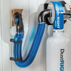 Dust Right® 4'' Hose & Handle Docking Port Kit