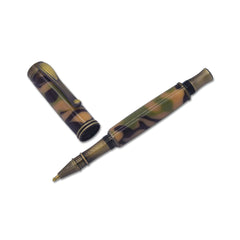 Rockler Retro Rollerball Pen Hardware Kit, Polished Antique Bronze