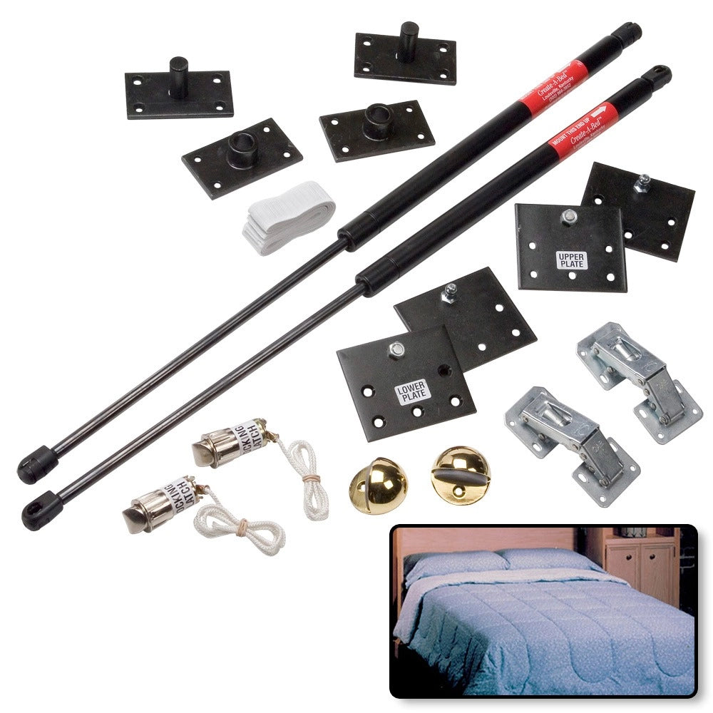 Fold Down Bed Mechanism Vertical Mount - Twin - 82-1/8" (H) x 42-7/8" (W)