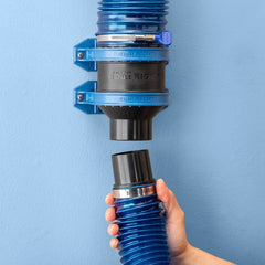Dust Right Ready-Mount 4'' to 2-1/2'' Fitting