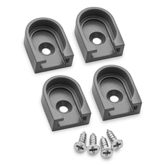 Rockler T-Track Drop-In End Caps, 4-Pack