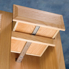 13'' Accuride 1029 35-lb. Center-Mount Drawer Slide for Face Frame Cabinets