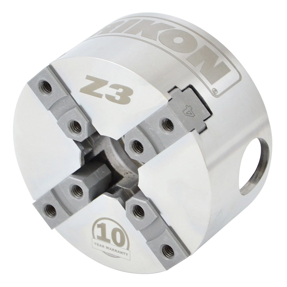 Rikon Z3 Chuck 71-105, Insert Type with 50mm Jaws, Woodscrew and Chuck Key
