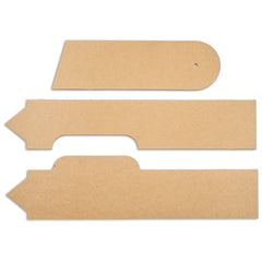 Rockler Suitcase Style Cornhole Boards Plan with 1/4'' MDF Templates