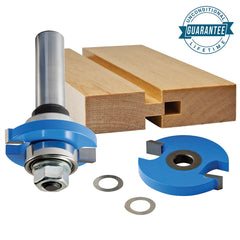 Rockler Tongue and Groove Router Bit - 1/4" H x 1/2" Shank x 3/8'' Depth of Cut