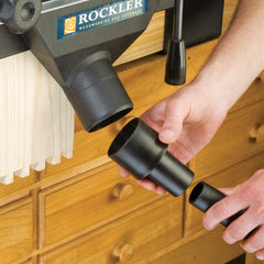 Rockler Dust Port Adapter, 1-1/4'' Vacuum Wand to 2-1/4'' Port