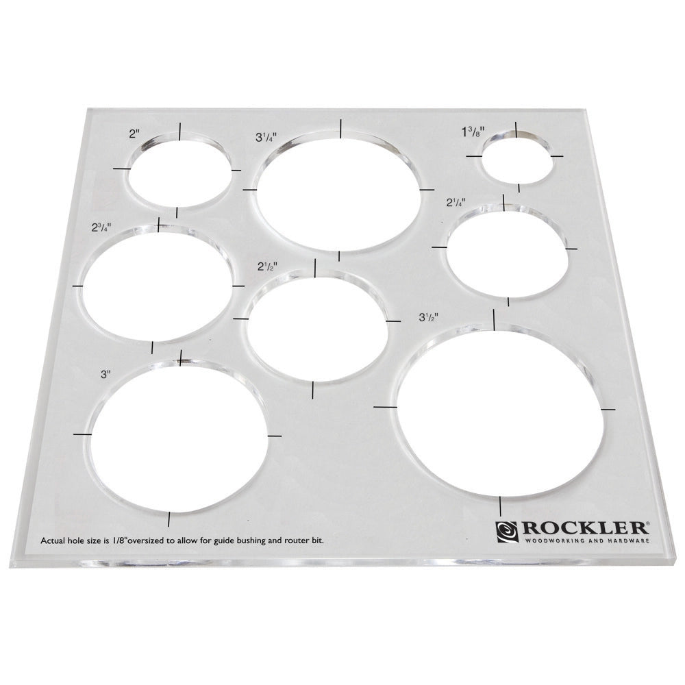 Rockler Circle/Grommet Templates