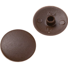 Screw Cap Covers - for 2 Square drive screws - Black (100 per Pack)