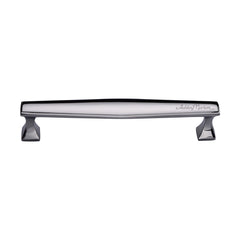 8-5/8''  Deco Cabinet Pull, Polished Chrome