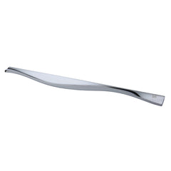 14-1/8''  Wave Cabinet Pull, Polished Chrome