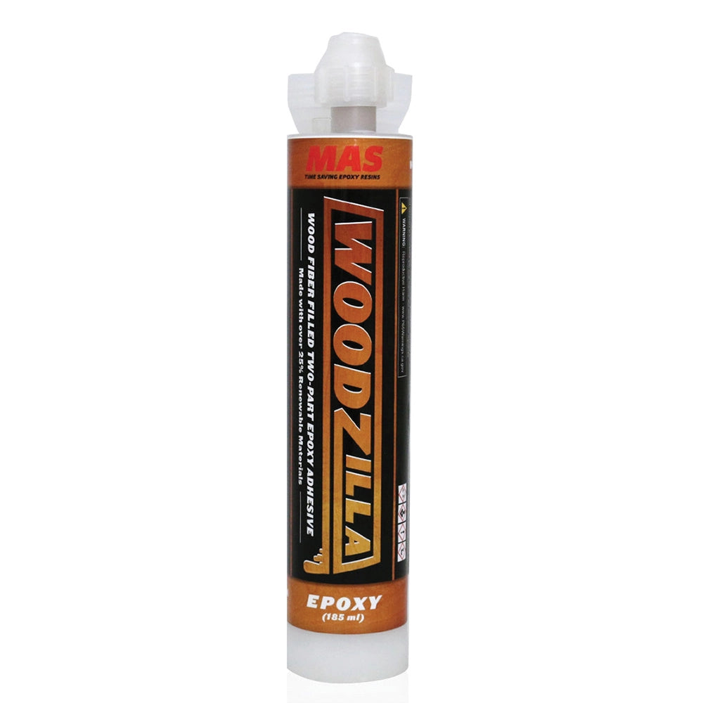 Woodzilla Fiber-Filled Two-Part Epoxy Adhesive, 185 mL Cartridge