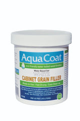 Aqua Coat Clear Wood Grain Filler, Quart