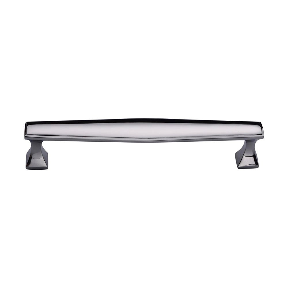 6-5/8''  Deco Cabinet Pull, Polished Chrome