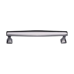 6-5/8''  Deco Cabinet Pull, Polished Chrome