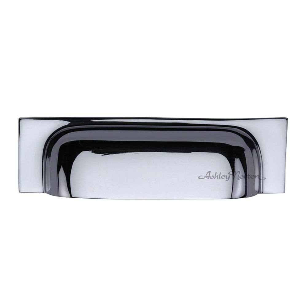 8-3/4''  Industrial Cabinet Bin Pull, Polished Chrome