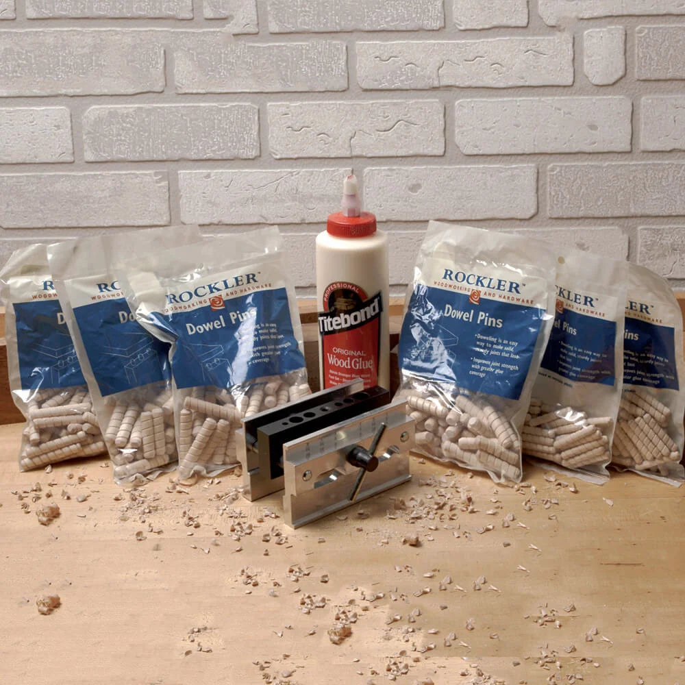 Complete Self-Centering Doweling Jig Kit