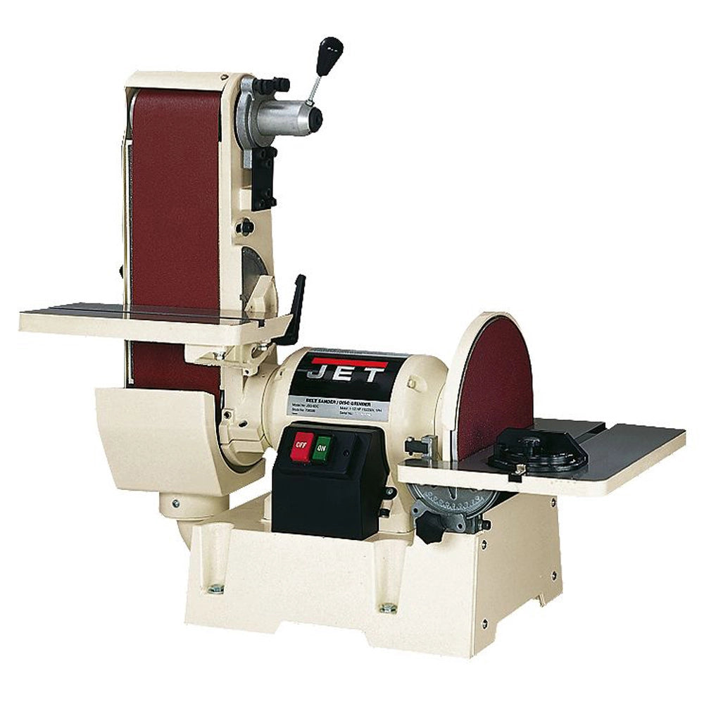 Jet Belt/Disc Sander Combo JSG-6DC with 6'' x 48'' Belt and 12'' Disc