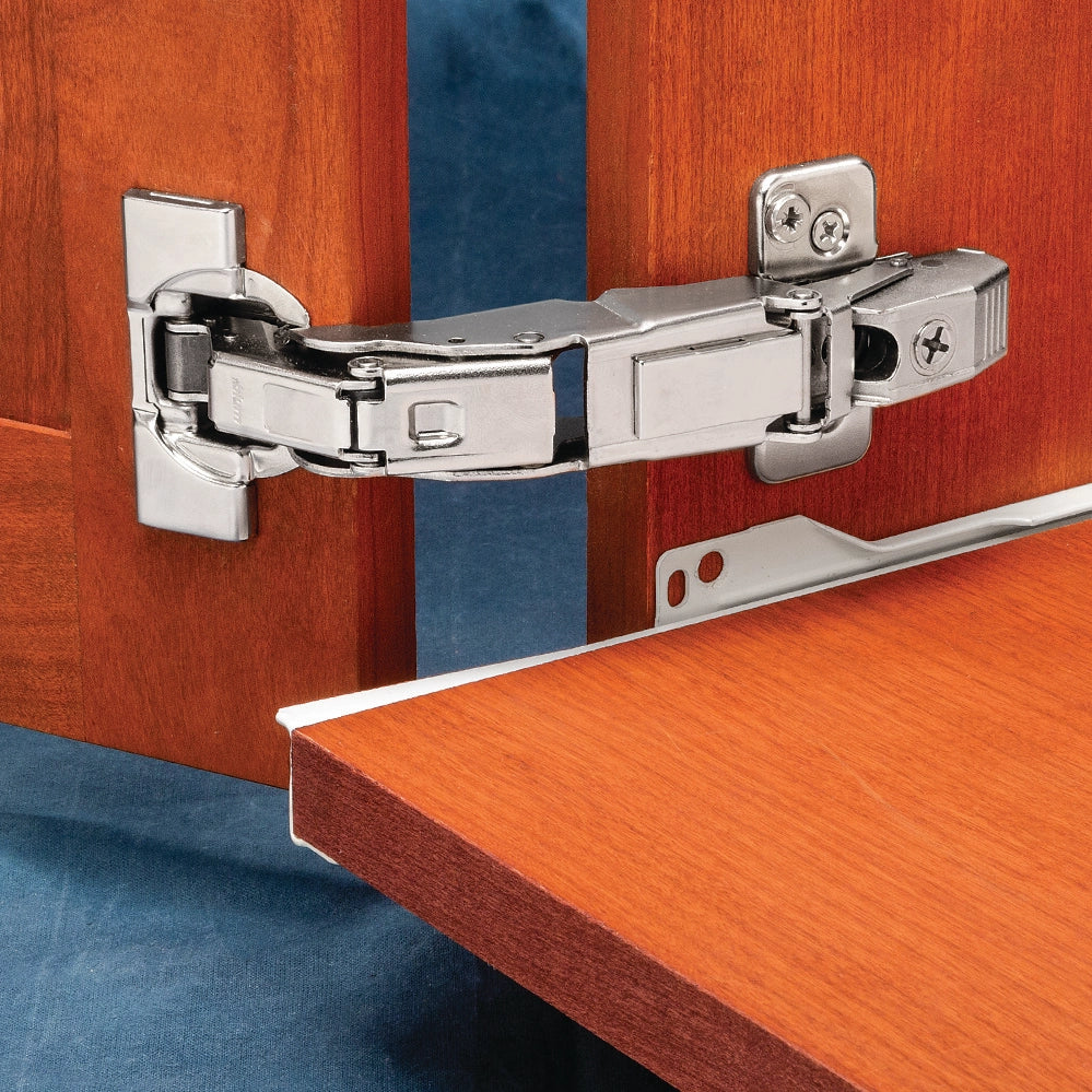 Blum Clip Top 155° Zero Protrusion Hinges, Nickel, Frameless, Full Overlay