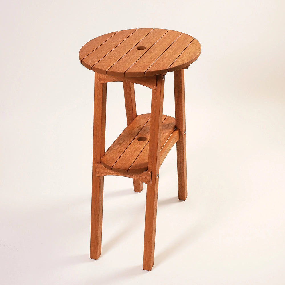 Rockler Bar-Height Adirondack Table Plan with Cardboard Templates