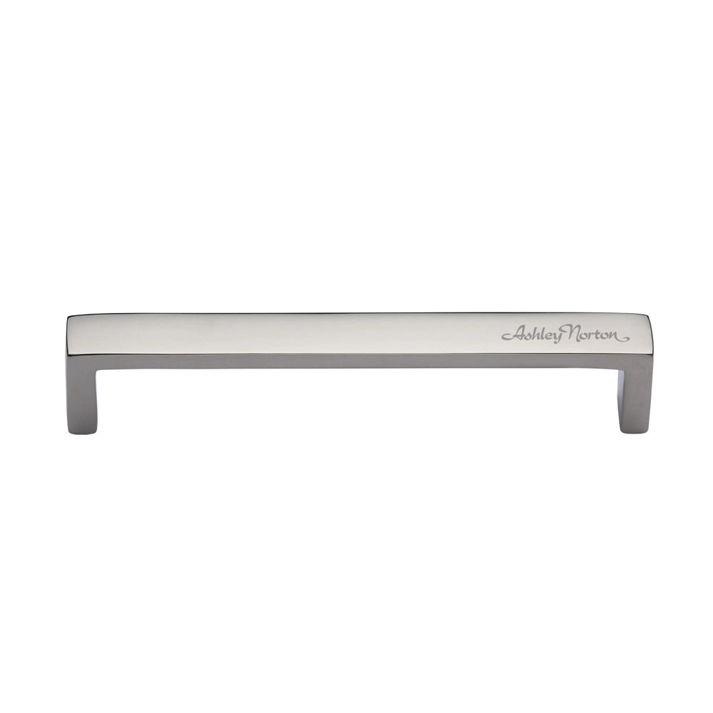 6-1/4''  Wide Modern Cabinet Pull, Polished Nickel