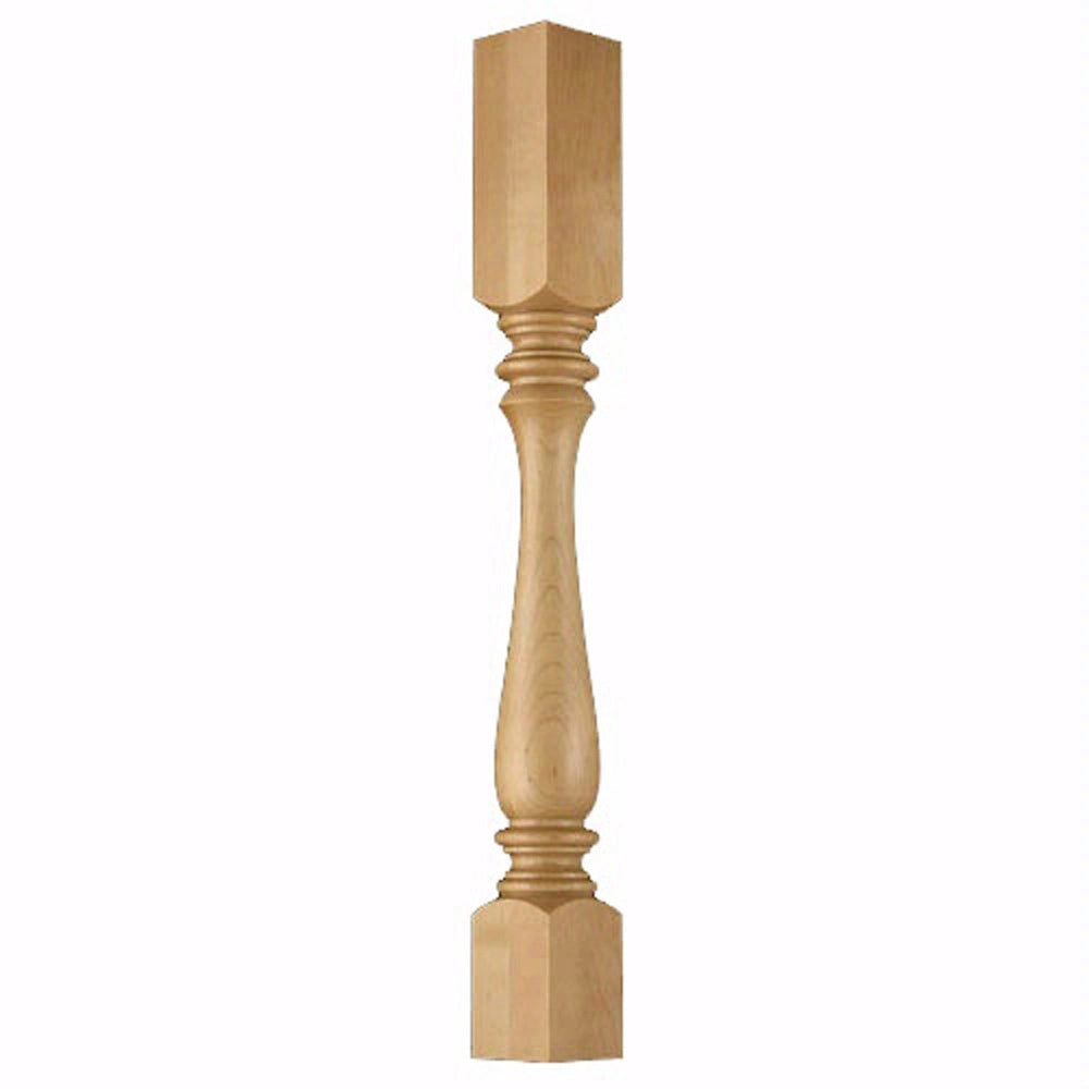 Whole Urn Greco Roman Island or Cabinet Column, Red Oak (01560210AK1)