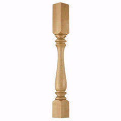 Whole Urn Greco Roman Island or Cabinet Column, Red Oak (01560210AK1)