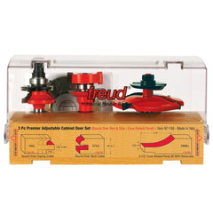 Freud® 97-158 3-Pc. Door Router Bit Set - 1" H x 1/2" Shank