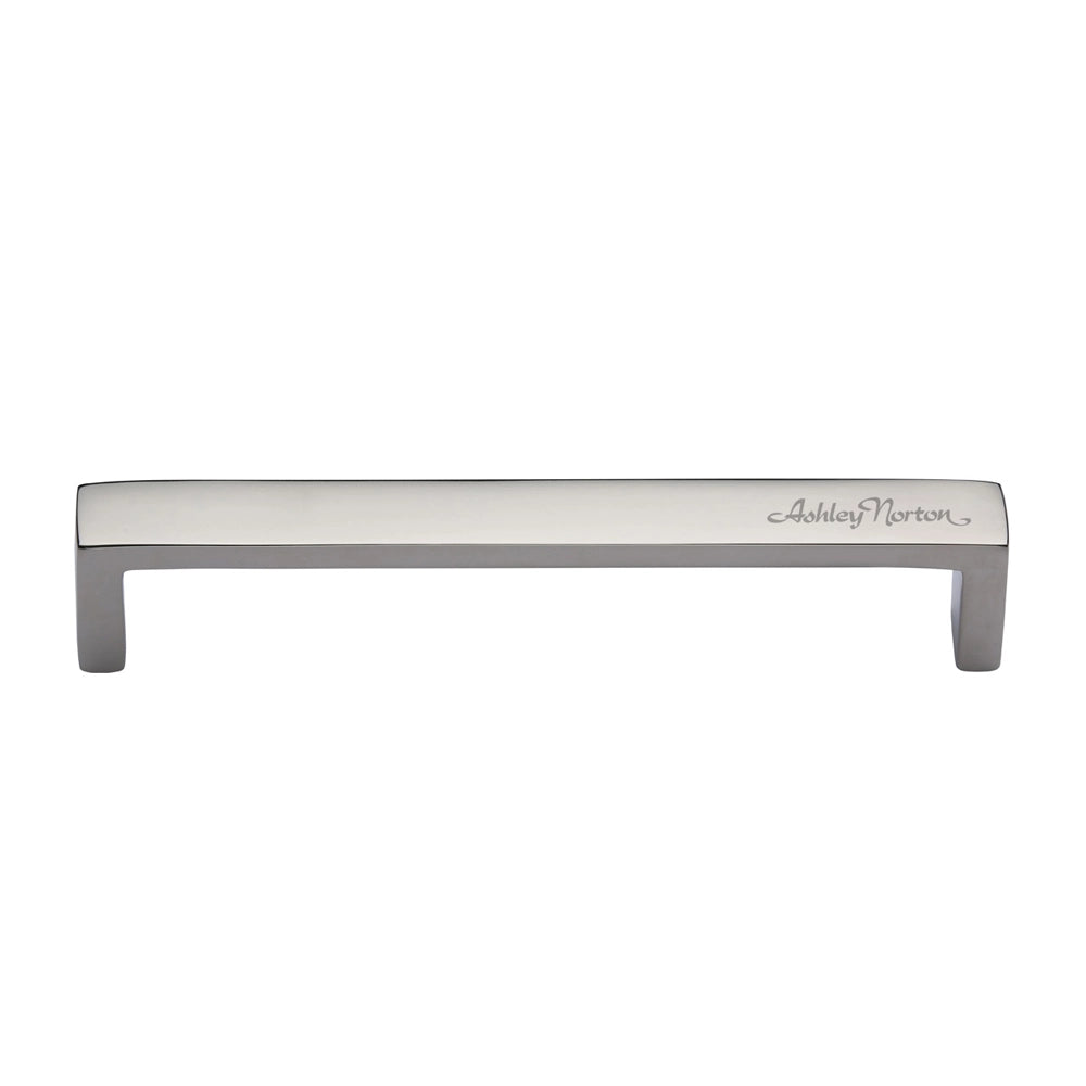 8-1/4''  Wide Modern Cabinet Pull, Polished Nickel