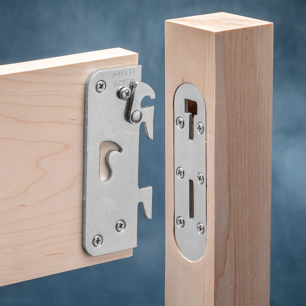 Locking Safety Bed Rail Brackets