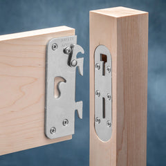 Locking Safety Bed Rail Brackets