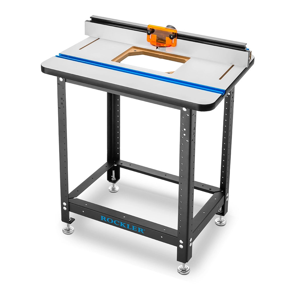Rockler HPL Router Table with Pro Fence and Rock-Steady Stand