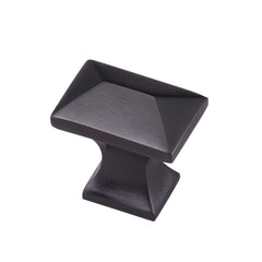 1-3/8''  Anvil Cabinet Knob, Dark  Oil-Rubbed