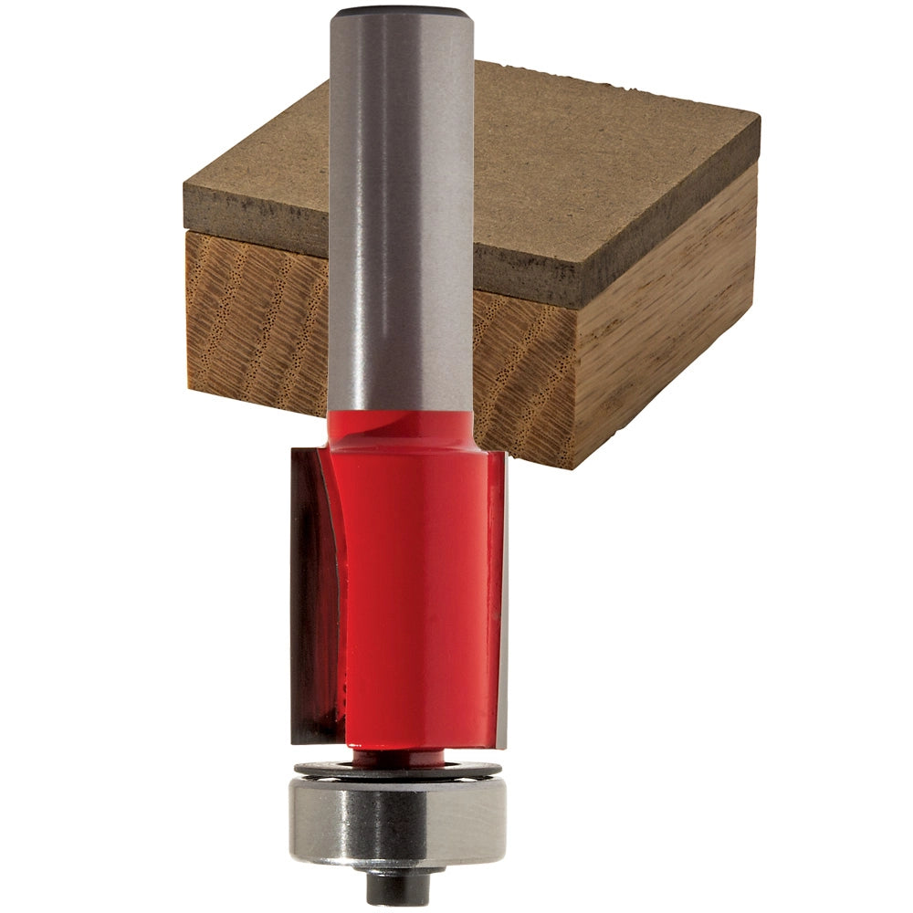 3/4" D x 2" H x 1/2" Shank Freud #42-204 Downshear Helix Flush Trim Bit
