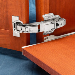 Blum Clip Top BLUMotion 155° Zero Protrusion Hinges, Nickel, Face Frame, 5/8'' Overlay