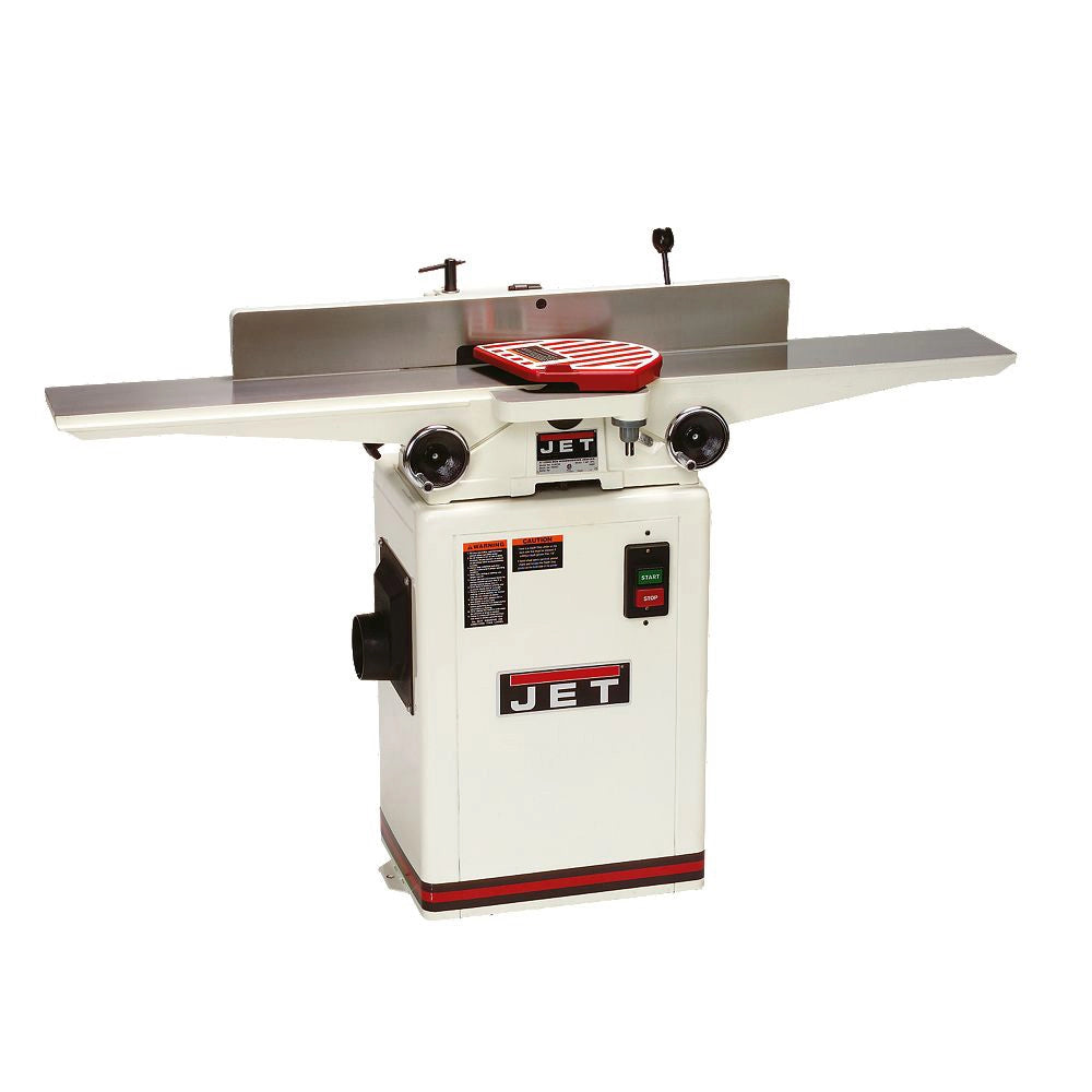 Jet Deluxe Jointer JJ-6CSDX with 6'' Quick-Set Knives