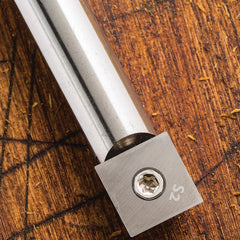 Full-Size Ergonomic Carbide Turning Tool, Square