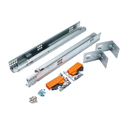Blum Tandem Edge 7/8 Extension Drawer Slides with Blumotion Kit, 12''