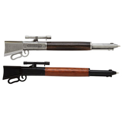 Lever-Action Rifle Pen Hardware Kit, Pewter