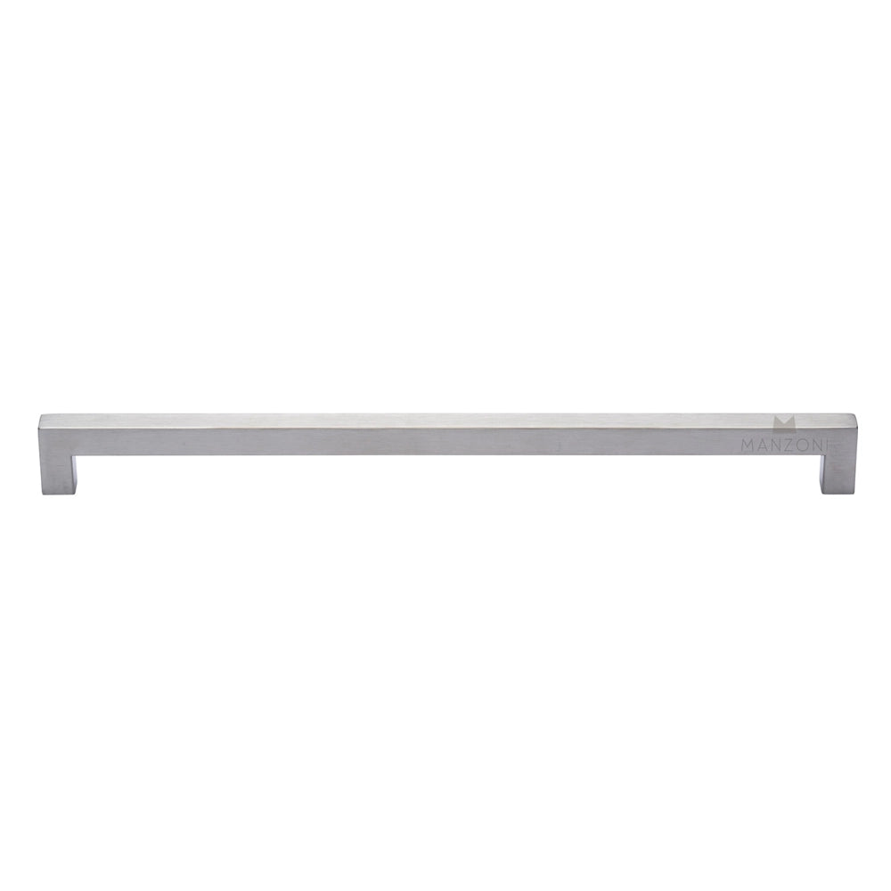14-5/8''  Square Stainless Steel Cabinet Pull, Satin Stainless
