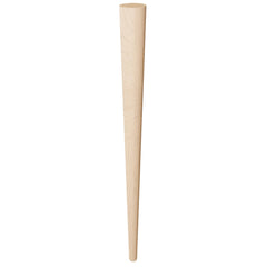 29'' Tapered Turned Leg, Hard Maple