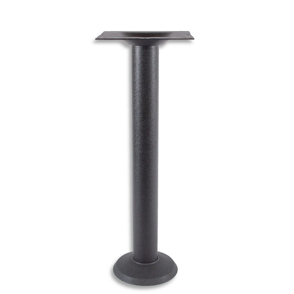 Bolt-Down Cast Iron Table Base/Pedestal, Table Height