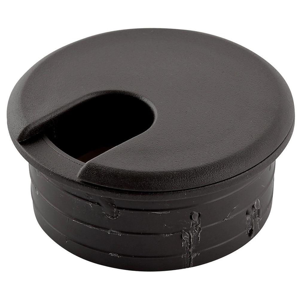 2-1/2'' Standard Plastic Grommet, Black