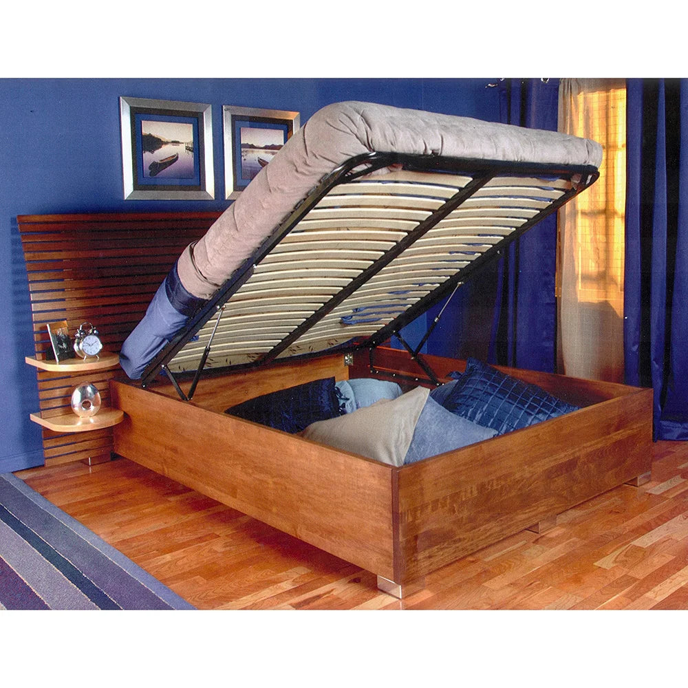Queen Bed Lift with Platform, End Opening