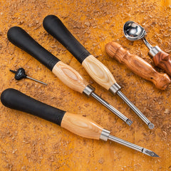 Mini Ergonomic Carbide Turning Tools, 3-Piece Set
