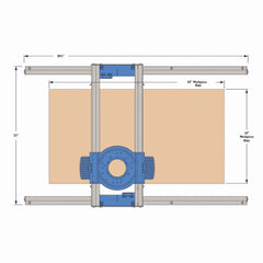 Rockler Benchtop Board Flattening Jig (for Smaller Slabs)