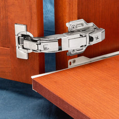 Blum Clip Top 155° Zero Protrusion Hinges, Nickel, Face Frame, 5/8"Overlay