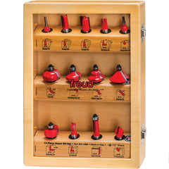 Freud® 91-100 13 Piece Super Router Bit Set - 1/2" Shank